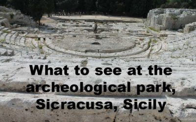 Treasures of the ancient Greek and Roman city of Syracuse, Sicily