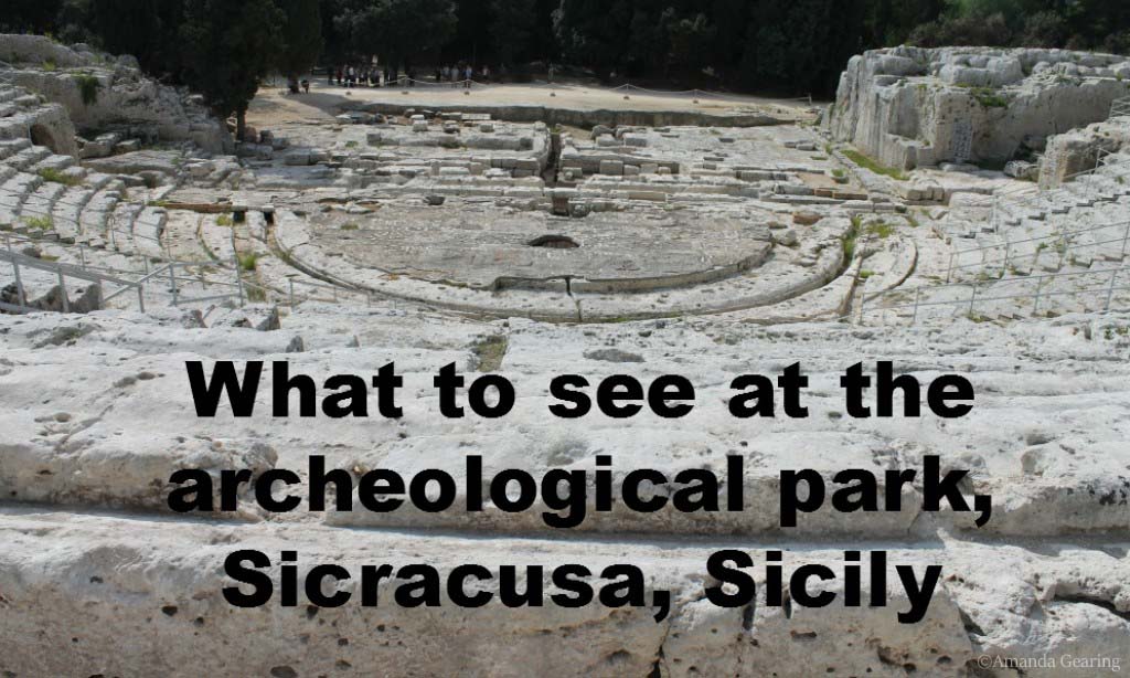 Treasures of the ancient Greek and Roman city of Syracuse, Sicily