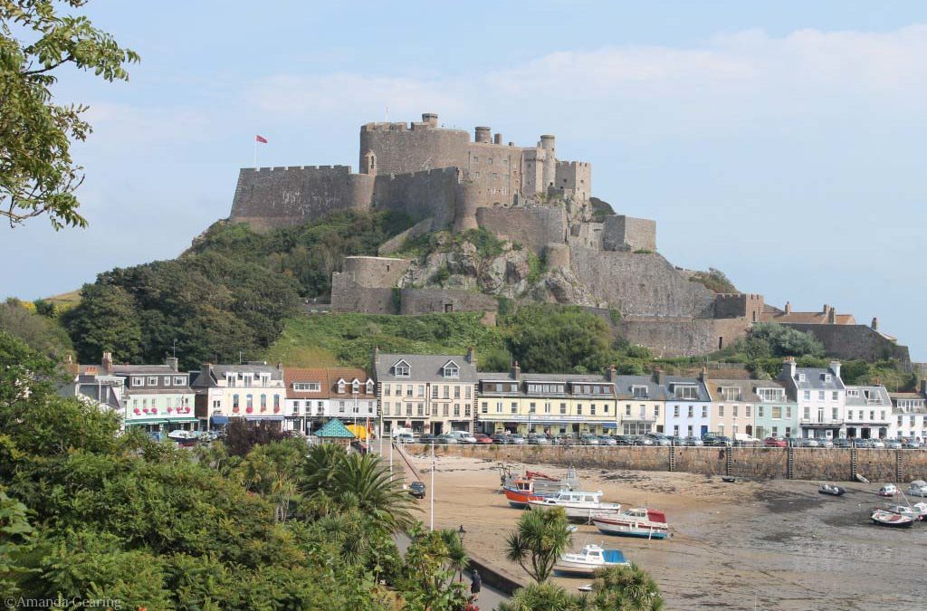 Exploring Mont Orgeuil (Gorey) Castle, Jersey Island, England