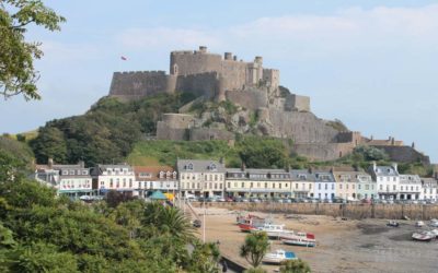 Exploring Mont Orgeuil (Gorey) Castle, Jersey Island, England